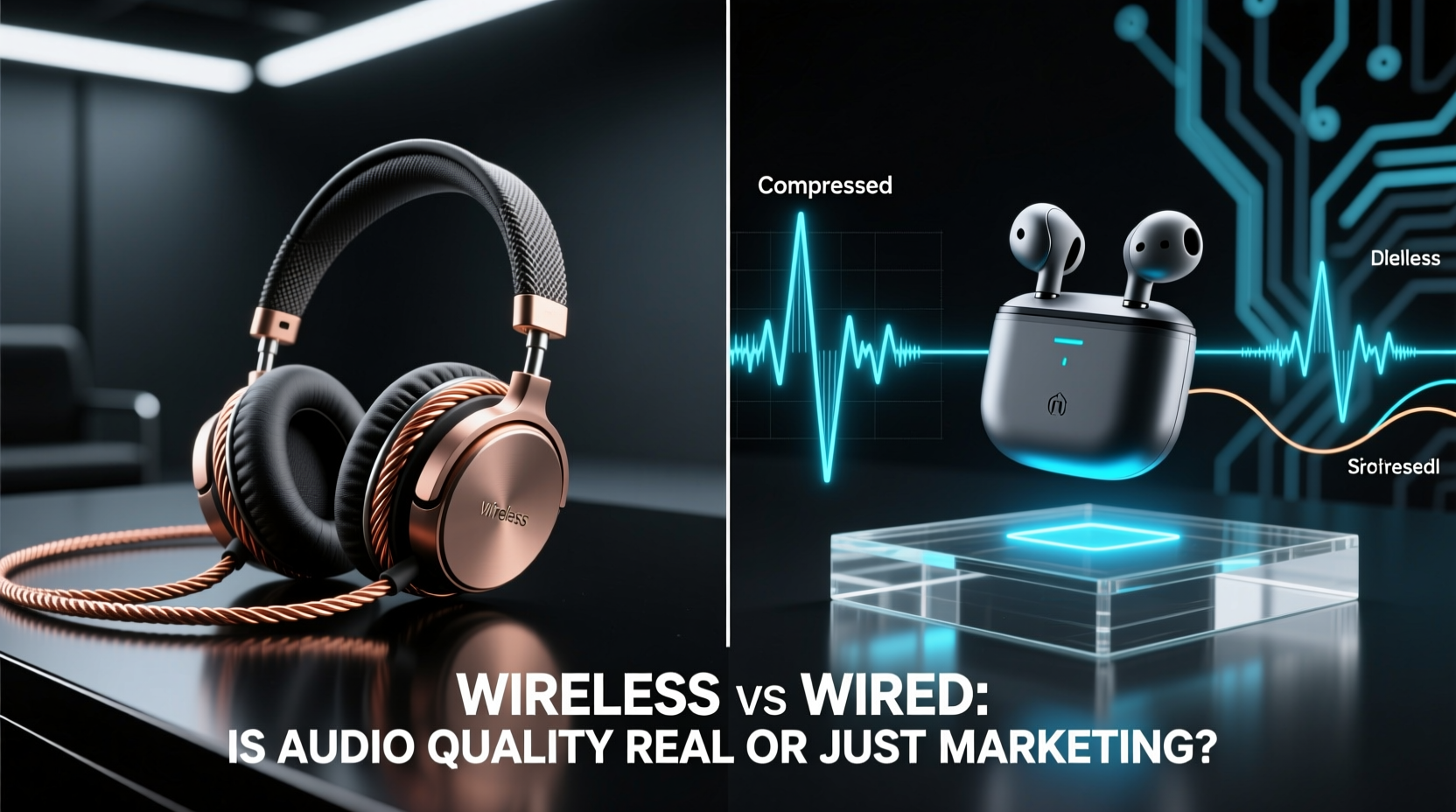 Biegacz z bezprzewodowymi słuchawkami w uszach podczas joggingu na parkowej ścieżce